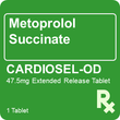Cardiosel-OD 47.5mg 1 Extended Release Tablet