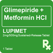 Lupimet 2mg/500mg 1 Tablet