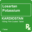 Kardiostan 100mg 1 Tablet