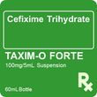 Taxim-O Forte 100mg / 5mL Suspension 60mL