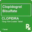 Clopidra 75mg 1 Tablet