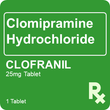 Clofranil 25mg 1 Tablet