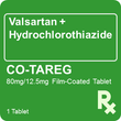 Co-Tareg 80mg/12.5mg 1 Tablet