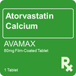 Avamax 80mg 1 Tablet