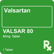 Valsar 80 80mg 1 Tablet