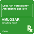 Amlosar 50mg/5mg 1 Tablet