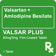Valsar Plus 80mg/5mg 1 Tablet