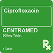 Ciprofloxacin Centramed 500mg 1 Tablet