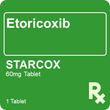 Starcox 60mg 1 Tablet