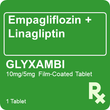 Glyxambi 10mg/5mg 1 Tablet