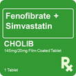 Cholib 145mg/20mg 1 Tablet