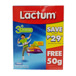 Lactum 3+ Plain 350g+50g