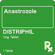 Anastrozole 1mg Tab 