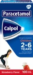 Calpol 2-6 Suspension Strawberry 100ml