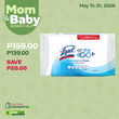 Lysol On The Go Wipes 50s