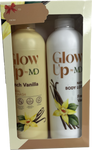 Glow Up by M&D Gift Set French Vanilla 500ml