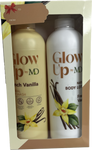 Glow Up by M&D Gift Set French Vanilla 500ml