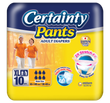 Certainty Pants Adult Diaper XL 10s