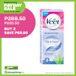 Veet Pure Hair Removal Cream for Sensitive Skin 25g - 2 Tubes