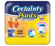 Copy Certainty Pants Adult Diaper Medium 10s