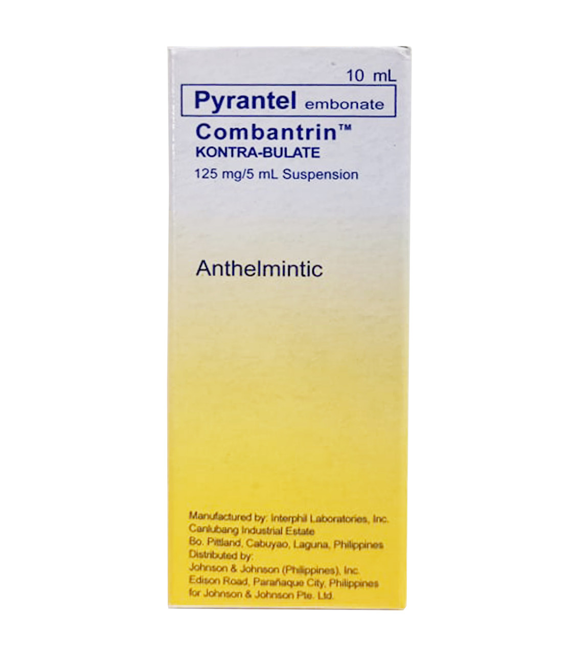 Combantrin 125mg / 5mL Suspension 10mL St. Joseph Drug Online Store Combantrin 125mg / 5mL Suspension 10mL St. Joseph Drug Online Store