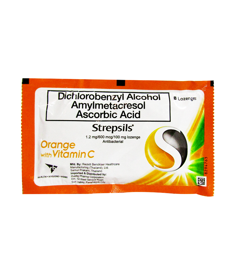 Strepsils Orange - 8S - St. Joseph Drug - Online Store