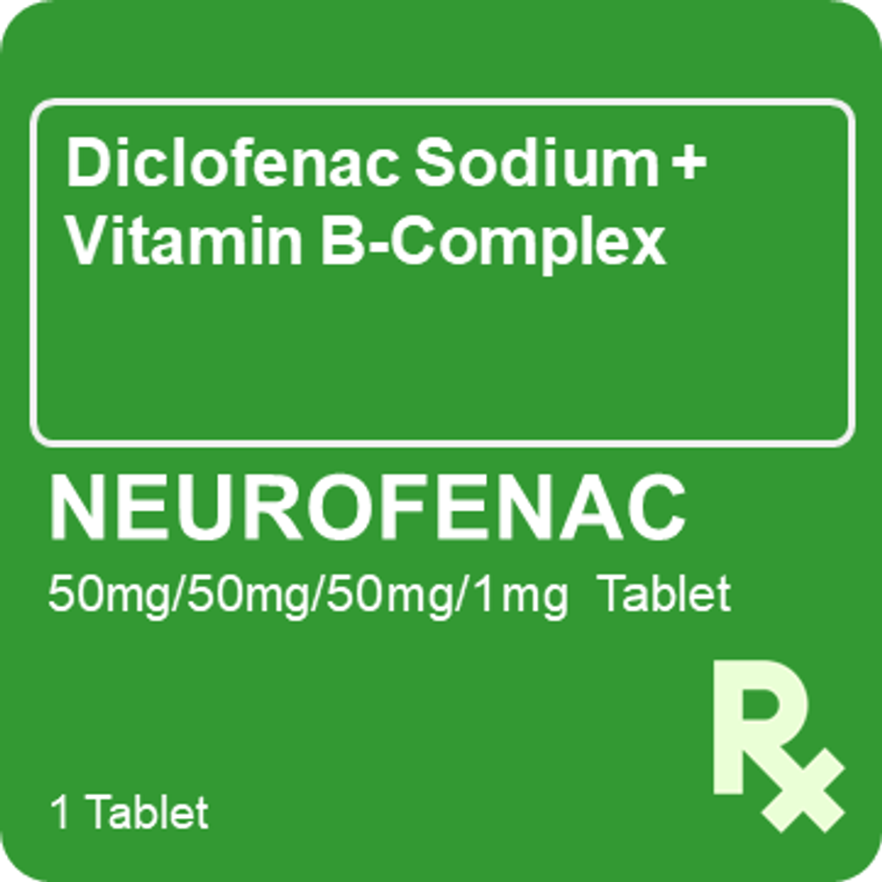 neurofenac 50mg 1 tablet