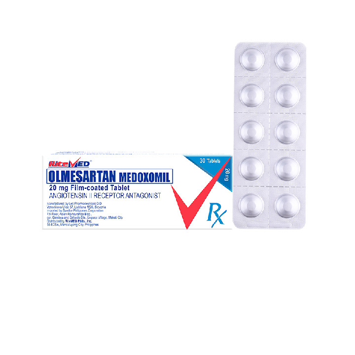 Olmesartan RiteMed 20mg 1 Tablet - St. Joseph Drug - Online Store