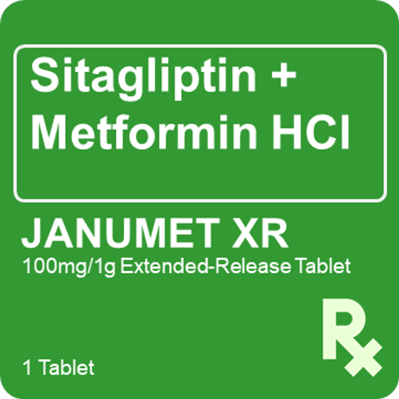 Janumet XR 100mg/1g 1 Tablet St. Joseph Drug Online Store