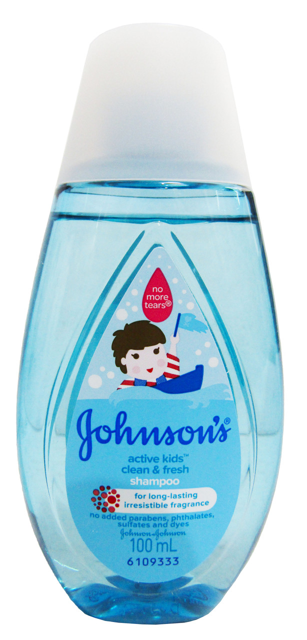 Johnson's Baby Shampoo Active Fresh 100mL - St. Joseph Drug - Online Store