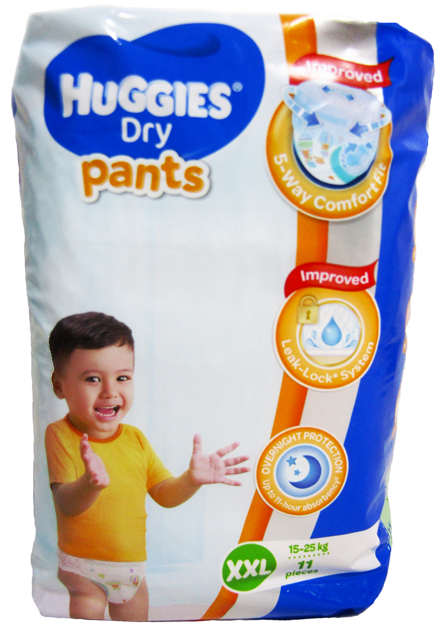 Huggies Dry XXL Pant Diaper 15-25Kg - 36 Pcs (Malaysia)