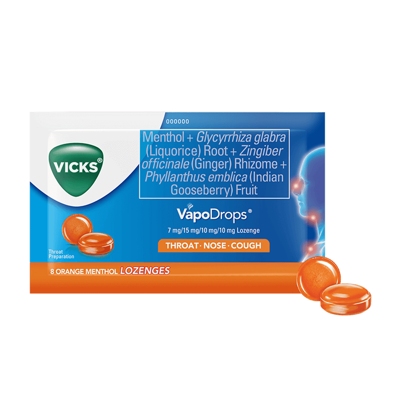 Vicks Vapodrops Orange 8s St. Joseph Drug Online Store