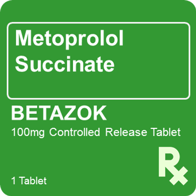 Betazok 100mg 1 Tablet