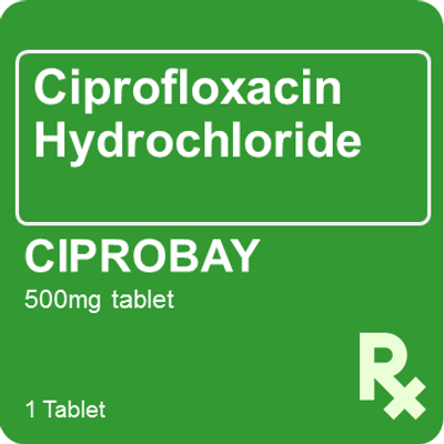 Ciprobay 500mg 1 Tablet