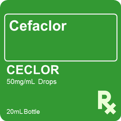 Ceclor 50mg /mL Drops 20mL