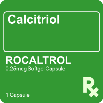 Rocaltrol 0.25mcg 1 Capsule