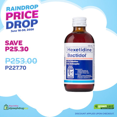 Bactidol Solution 120mL