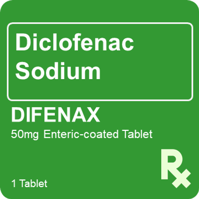 Difenax 50mg 1 Tablet