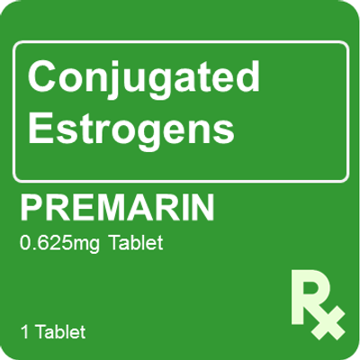Premarin 0.625mg 1 Tablet