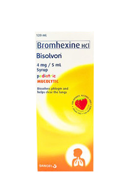 Bisolvon Pedia 4mg / 5mL Syrup 120mL