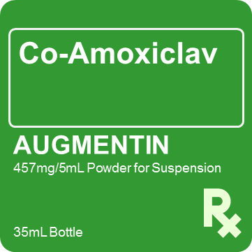 Augmentin 457mg / 5mL Strawberry Suspension 35mL