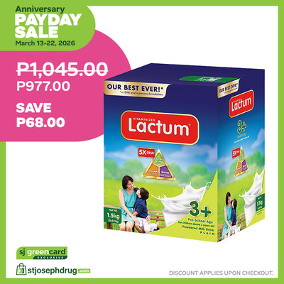 Lactum 3+ Plain 1.5Kg