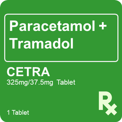 Cetra 325mg / 37.5mg 1 Tablet