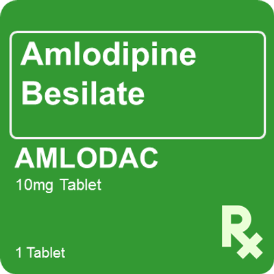 Amlodac 10mg 1 Tablet