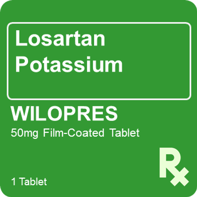 Wilopres 50mg 1 Tablet