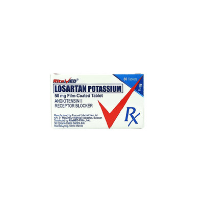 Losartan Potassium RiteMed 50mg 1 Tablet