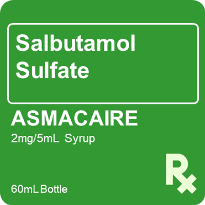 Asmacaire 2mg / 5mL Syrup 60mL