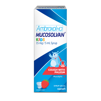 Mucosolvan 15mg / 5mL Syrup 125mL