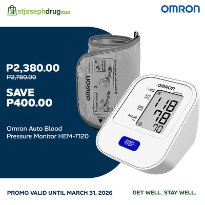 Omron HEM-7120 Automatic Upper Arm Blood Pressure Monitor BP BPM Digital