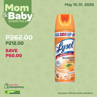 Lysol Spray Citrus Meadows 170g